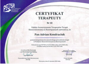 Certyfikat Adrian K.-1