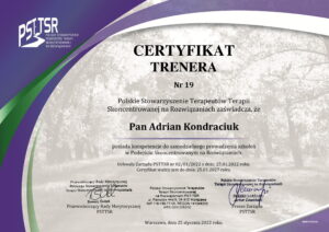 Certyfikat Trenera nr 19 Adrian Kondraciuk-1